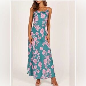 Deluc Petal and Pup Maxi Dress XS